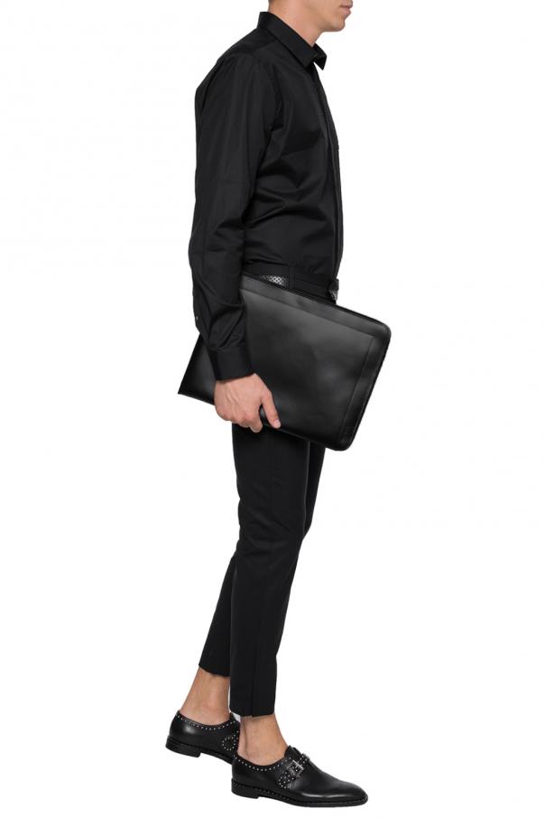 Black Laptop case with logo Maison Margiela Vitkac GB